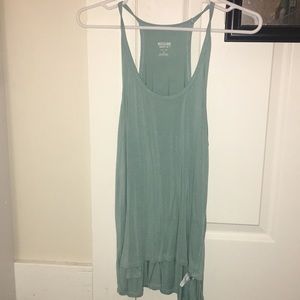 Teal tank top